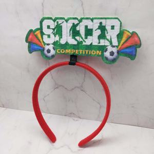 Diadema de Fútbol para Decoración de Fiestas, Diseño Vibrante y Atrevido para Fanáticos del Fútbol, Lista para Grandes Partidos, con Motivos Clásicos de Balón - Product Image 4