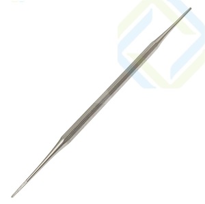 Free Sample Source Surgical Fashion Custom Logo Reusable Stainless Steel <b>Nail</b> <b>File</b> Cuticle Pusher Trimmer Callus Remover - Product Image 1