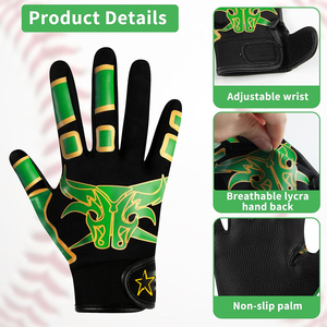 <b>Baseball</b> Gloves for Boys & Girls - Super Sticky Silicone Grip Kids Batting Gloves Softball Glove Youth for T <b>ball</b> & Enhanced - Product Image 3