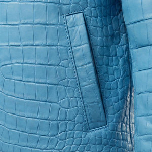 Chaquetas de Cuero Clásicas de Invierno para Hombre, Cuero Repujado de Primera Calidad, Nuevo Diseño, Estilo Casual con Cierre de Cremallera - Product Image 6