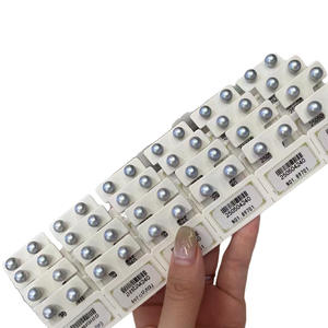 Nouvelles boucles d'oreilles clous en argent 925 vintage Xiaoxiang, perles naturelles de 11-12 mm, comparables aux perles de Tahiti, avec boîte cadeau - Product Image 5