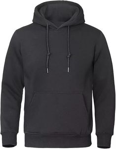 Sweat-shirts polaires pour hommes, très demandés, respirants, séchage rapide, coupe classique, imprimés numériquement, teints unis, différentes tailles pour l'hiver - Product Image 5