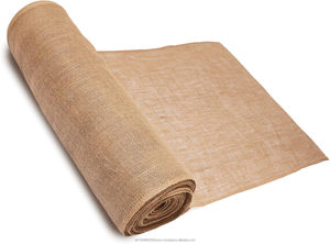 Tissu en jute 100% naturel et écologique, 260g/m², largeur 40 pouces x 160 pieds, rouleau de toile de jute 9oz, Bangladesh, durable et biodégradable - Product Image 2