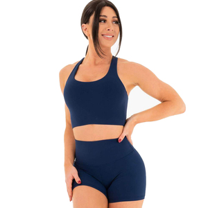 ชุดโยคะผู้หญิงมาแรงปี 2026 รุ่นใหม่ ระบายอากาศได้ดี น้ำหนักเบา 2 ชิ้น แบบไม่มีแขน เอวยางยืด พร้อมโลโก้สั่งทำ - Product Image 2