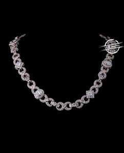 Chaîne cubaine unisexe en moissanite diamantée, idéale pour les défilés de mode, les fêtes et les événements spéciaux, disponible à prix abordable – Offre exceptionnelle - Product Image 3