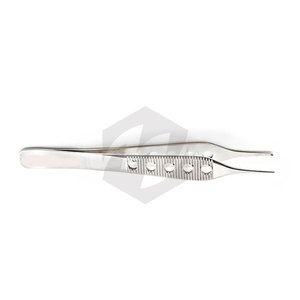 Pinzas Quirúrgicas Premium para Tejidos 1x2 Dientes, 4-3/4" 12.1cm, Pinza Ligera Fenestrada de Acero Inoxidable, Instrumentos Médicos - Product Image 4