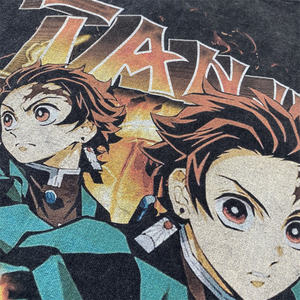 เสื้อยืดคอตตอน 100% ทรงปกติ หนัก 250 GSM สไตล์วินเทจ พิมพ์ลายซิลค์สกรีน สำหรับผู้ชาย สตรีทแวร์ - Product Image 4