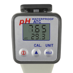 Vente en gros de pH-mètre numérique de haute qualité, plage 0-14 pH, avec fonction de maintien des données IP66, ATC, outil pour l'eau, piscines, aquariums, laboratoires - Product Image 4