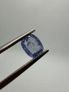 Zafiro Lavanda Natural, Corte Cojín, 1.65CT, 7.5X6X3.5MM, Calibrado, Gema Preciosa Suelta de Ceilán para Joyería - Product Image 3