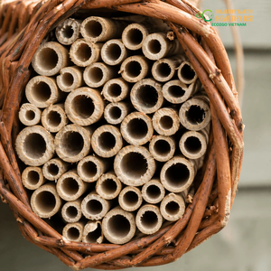 Eco2go Vietnam - Hotel para Abejas de Madera con Tubos de Bambú para Hábitat de Polinizadores en Jardín Exterior - Product Image 3