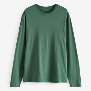 Camisa de manga larga de algodón para hombre, nueva moda, precio económico OEM, súper calidad, logotipo/colores personalizados, camisa de manga larga de algodón de alta tendencia. - Product Image 5