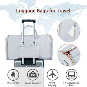 Bolsa de Viaje Plegable de Nailon de Gran Capacidad y Calidad Premium con Cierres y Asas Resistentes para Viajes de Negocios - Product Image 5