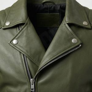 Chaqueta de Motociclista de Cuero Genuino para Hombre de la Mejor Calidad, Nueva Colección de Invierno, Chaquetas de Motocicleta con Protecciones Desmontables Personalizadas - Product Image 4