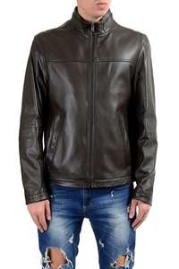 Blouson en cuir pour homme tendance 2026, blouson de moto en cuir véritable de qualité supérieure, sur mesure - Product Image 2