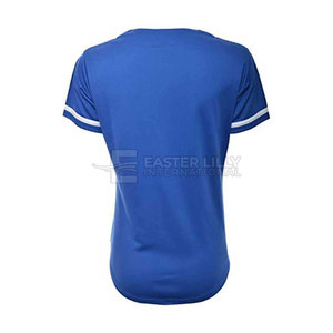 Camiseta Deportiva de Softbol para Mujer, 100% Poliéster, Transpirable, de Secado Rápido, Ligera, Personalizable con Nombre, Número y Logotipo del Equipo - Product Image 2