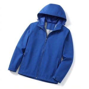 Men's Canvas Hooded Windbreaker <b>Jacket</b> <b>Waterproof</b> Outdoor Autumn Casual Zipper <b>Jacket</b> OEM Wholesale Manufacturer - Product Image 1