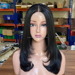 Perruque Lace Front en Cheveux Humains Vierges Vietnamiens 100% Style Tendance, Dentelle Française Transparente, Sans Colle, Densité 180%, Longueur Courte Personnalisée - Product Image 1