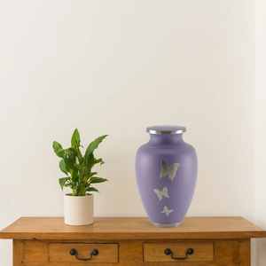 Urnas de Cremación para Adultos de Primera Calidad, Estilo Europeo, Decoración para el Hogar, Diseño de Mariposa, Metal, para Cenizas Humanas, Accesorios Personalizables para Ataúdes - Product Image 4