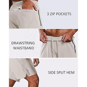 กางเกงกีฬาแห้งเร็ว ระบายอากาศดี ขายดี คุณภาพพรีเมียม ราคาขายส่ง - Product Image 3