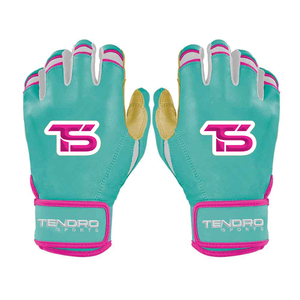 Custom Professional Lightweight High Quality Padded Breathable Beisbol Batting <b>Gloves</b> Wrist Support Made Sheepskin - Product Image 3