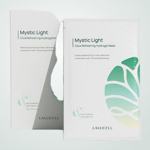 มาส์กหน้าเกาหลี K-Beauty Larucell Mystic Light Cica Refreshing Hydrogel Mask 5 แผ่น ผลิตในเกาหลี - Product Image 2