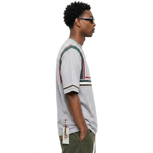 T-shirt Col Rond Uni Personnalisable en Polyester/Coton Tricoté Lourd de Haute Qualité, Écologique, Séchage Rapide, Respirant, Anti-Plis - Product Image 6