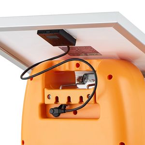 Caricatore per Recinzione Elettrica Solare da 8kV con Portata di 3 km, Kit Energizzatore da 0.6J con Caricatore Solare per il Controllo dei Predatori - Product Image 6