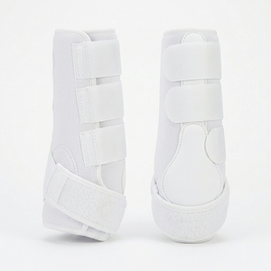 Horse Riding <b>Leg</b> Boots Adjustable Hook Loop Protective Wraps for Equestrian Training and Outdoor <b>Exercise</b> - Product Image 2
