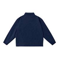 Blouson Bomber Tricoté Décontracté pour Hommes Grandes Tailles, Coupe-Vent d'Hiver avec Col Montant Zippé et Poignets Élastiques, Vêtement d'Extérieur pour Usage Quotidien, Service OEM