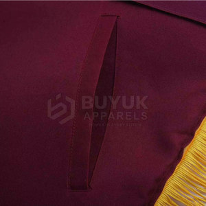 ผ้ากันเปื้อนปักลายหนังแท้ทำมือคุณภาพพรีเมียมสำหรับพิธีกรรม ปรับขนาดได้ พร้อมเข็มกลัดนิรภัย - Product Image 4