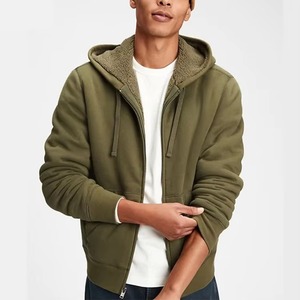 ผู้ผลิตเสื้อฮู้ดดี้แบบเรียบง่าย สตรีทแวร์ ผ้าหนา 100% คอตตอน เฟรนช์เทอร์รี่ เสื้อฮู้ดดี้แบบครอปสั่งทำพิเศษ - Product Image 5