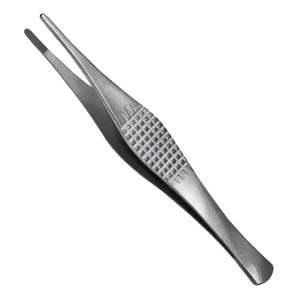 Pinces à pansements de qualité supérieure pour la manipulation des tissus, instrument chirurgical pour les procédures médicales et cliniques professionnelles - Product Image 1