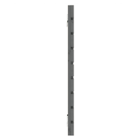 Tête de lit réglable et éclairée en pin noir, taille King Size, pour artisanat de sculpture sur bois Smart Art, idéale pour mobilier de chambre d'appartement