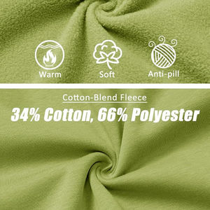 Sudadera con Capucha para Mujer, de Felpa, Color Sólido, Hombros Caídos, Tejida, 100% Algodón, para Otoño, Transpirable, Sin Forro, de Secado Rápido - Product Image 6