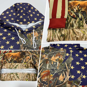 Fournisseur de sweats à capuche personnalisés en polyester avec impression intégrale par sublimation, faible MOQ - Product Image 2