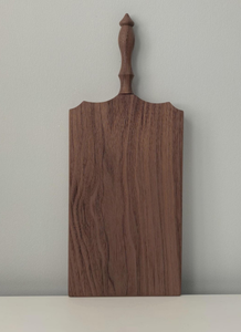 Tabla de Cortar de Madera de Nogal Marrón en Oferta, Ecológica y Duradera, Rectangular con Asa para Servir Charcutería y Frutas - Product Image 3