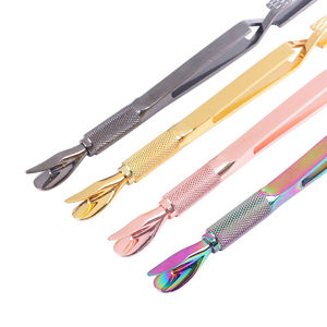 Herramienta Premium de Acero Inoxidable Reutilizable de Alta Resistencia para Empujar Cutículas y Uñas, para Manicura, de Doble Uso y Alta Calidad - Product Image 6