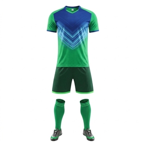 Camiseta de Fútbol Personalizada sin Marca, Corte y Confección a Medida, para Adultos, 100% Poliéster, Transpirable, de Secado Rápido, Cuello Redondo, Manga Corta, para Equipo - Product Image 3