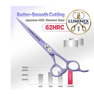 Premium Pet Grooming <b>Scissors</b> Set – Made from High-Quality Stainless Steel, Professional <b>Dog</b> & Cat Hair Cutting Kit with Case - Product Image 6