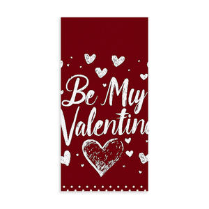 ผ้าเช็ดครัวพิมพ์ลายวาเลนไทน์ตามสั่งจากโรงงาน ผ้าเช็ดทำความสะอาดครัวพิมพ์ลายดิจิทัล - Product Image 6