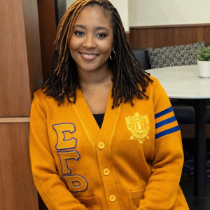 Custom SGRHO <b>Cardigan</b> Sigma Gamma Rho Women's Greek Sorority Embroidered Button Up Knit Sweater Casual Fashion Wholesale Apparel - Product Image 1