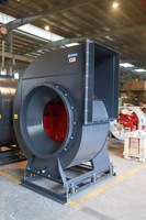 Ventilateur centrifuge à entraînement direct résistant à la chaleur pour l'extraction de fumée de sous-sol CEP-3.1-848D Pressurisation de couloir d'escalier/ascenseur