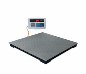 Báscula Digital de Plataforma de 4 Toneladas, Báscula Industrial Electrónica Compacta para Pesar en el Suelo - Product Image 1