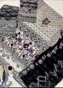 Salwar Kameez-traje de gasa de diseñador paquistaní, ropa de boda, colección de lujo, vestido 2022 - Product Image 4