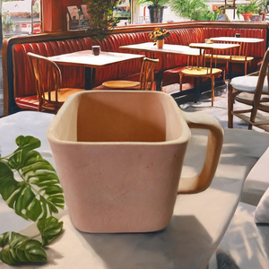 Handmade Creative Traditional LKS Enterprises <b>Clay</b> Coffee and Tea Cup Reusable Eco-Friendly and Portable Easy to Handle - Product Image 1