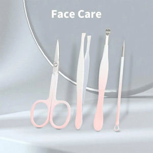 Eco Friendly Manicure Set <b>Nail</b> Clippers Set <b>Kit</b> 9 Pieces Stainless Steel <b>Nail</b> <b>Kits</b> <b>Nail</b> Care Tools Portable Leather Case - Product Image 5