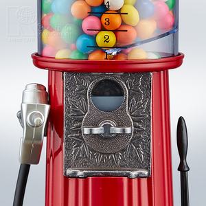 Kwang Hsieh 21" Metal Gas Pump Style <b>Gumball</b> Bank <b>Machine</b> - Product Image 5