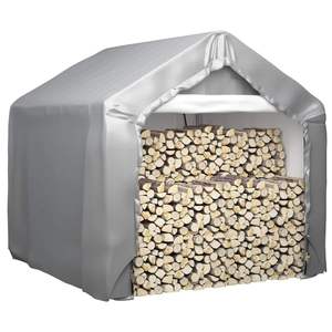 Tente pop-up pliable moyenne en polyéthylène (PE) gris avec structure en acier galvanisé - Catégorie de produit : Tente - Product Image 2