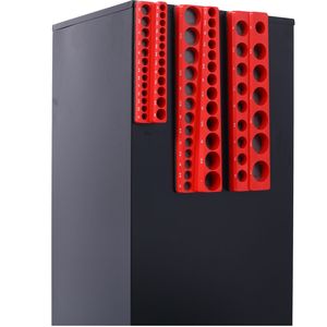Organizzatori Magnetici per Bussole SAE a 3 Pezzi, Neri, Porta Bussole B, Essenziali per l'Organizzazione delle Cassette degli Attrezzi e un Spazio di Lavoro Efficiente - Product Image 5