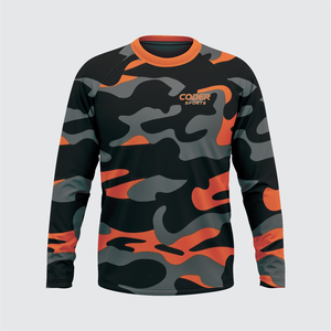 Camiseta de Camuflaje para Hombre, Estampado Digital, Cuello Redondo, Manga Larga, para Caza, Superventas 2026 - Product Image 6